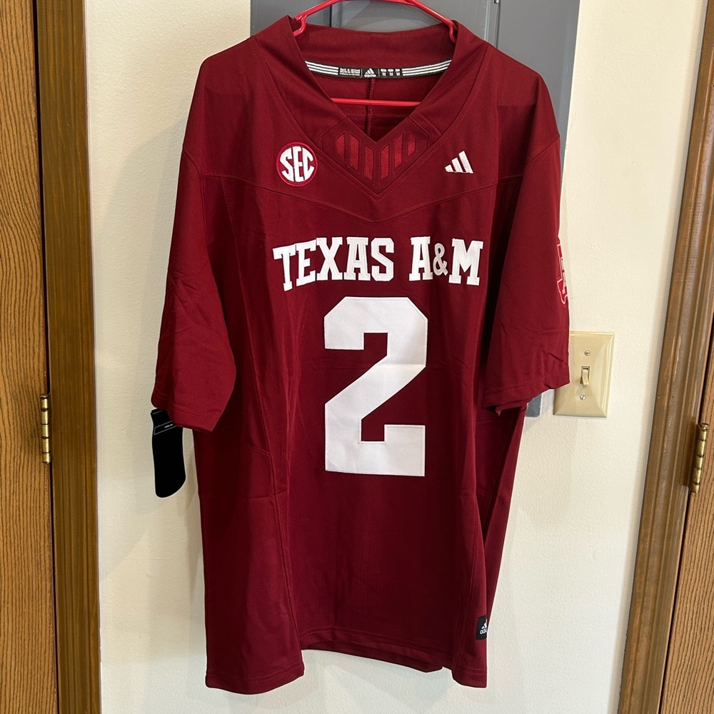 Brand New Johnny Manziel Jersey Texas A&M Aggies ADULT Stitched - Picture 2 of 2